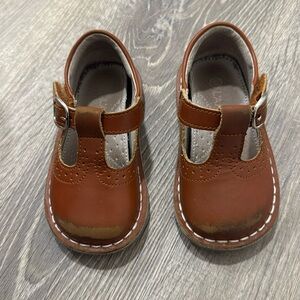 Lamour L'Amour Mary Jane shoes 6 toddler girl brown leather
